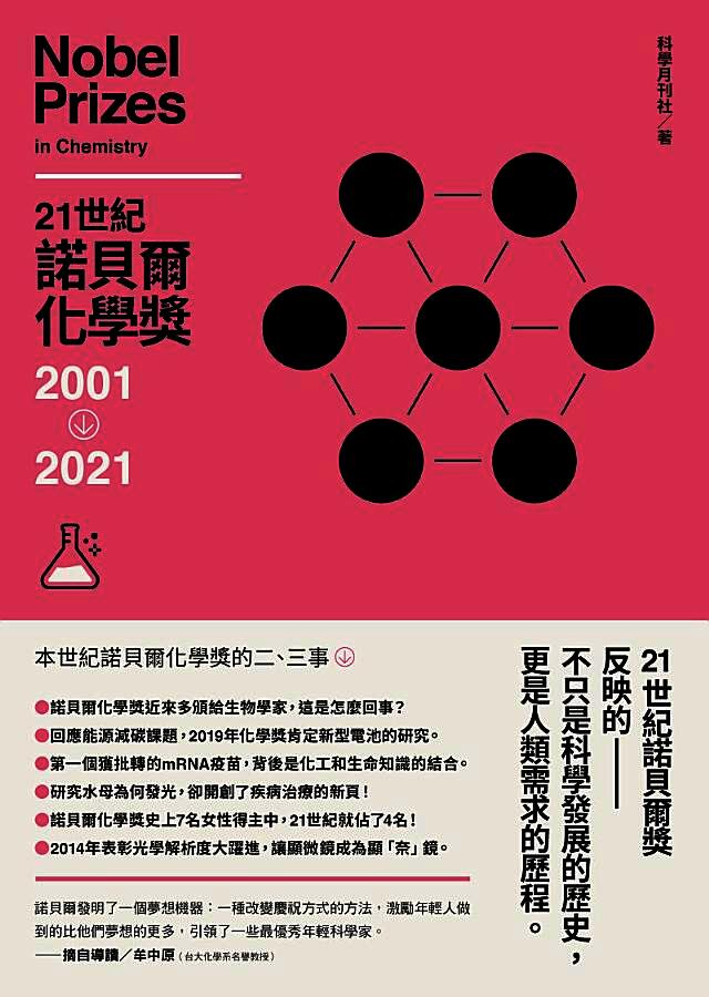 21世紀諾貝爾化學獎2001-2021